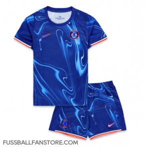 Chelsea Replik Heimtrikot Kinder 2024-25 Kurzarm (+ Kurze Hosen)